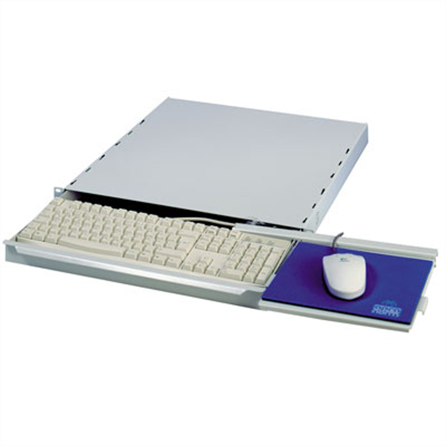 apranet APRA apraNET Tastatureinschub 19" 1U Grau