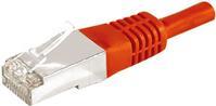 EXERTIS CONNECT Patchkabel F/UTP, CAT.6a, rot, 15,0 m