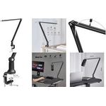 LogiLink Mikrofonarm, Armlänge: bis 840 mm, schwarz voll einstellbarer 360 Grad rotierbarer Auslegerarm, - 1 Stück (AA0184)