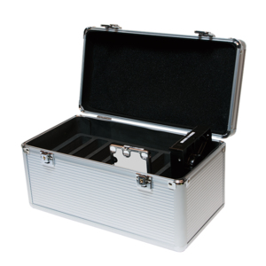 LogiLink UA0219 HDD-Schutzkoffer für 14 Festplatten 3,5"/2,5" Silber