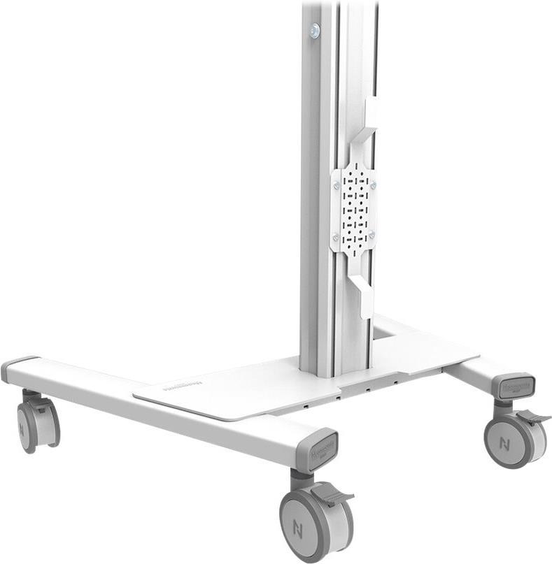 Neomounts FL50S-825WH1 TV-Rollwagen 37"-75" Höhenverstellbar Neigbar Weiß