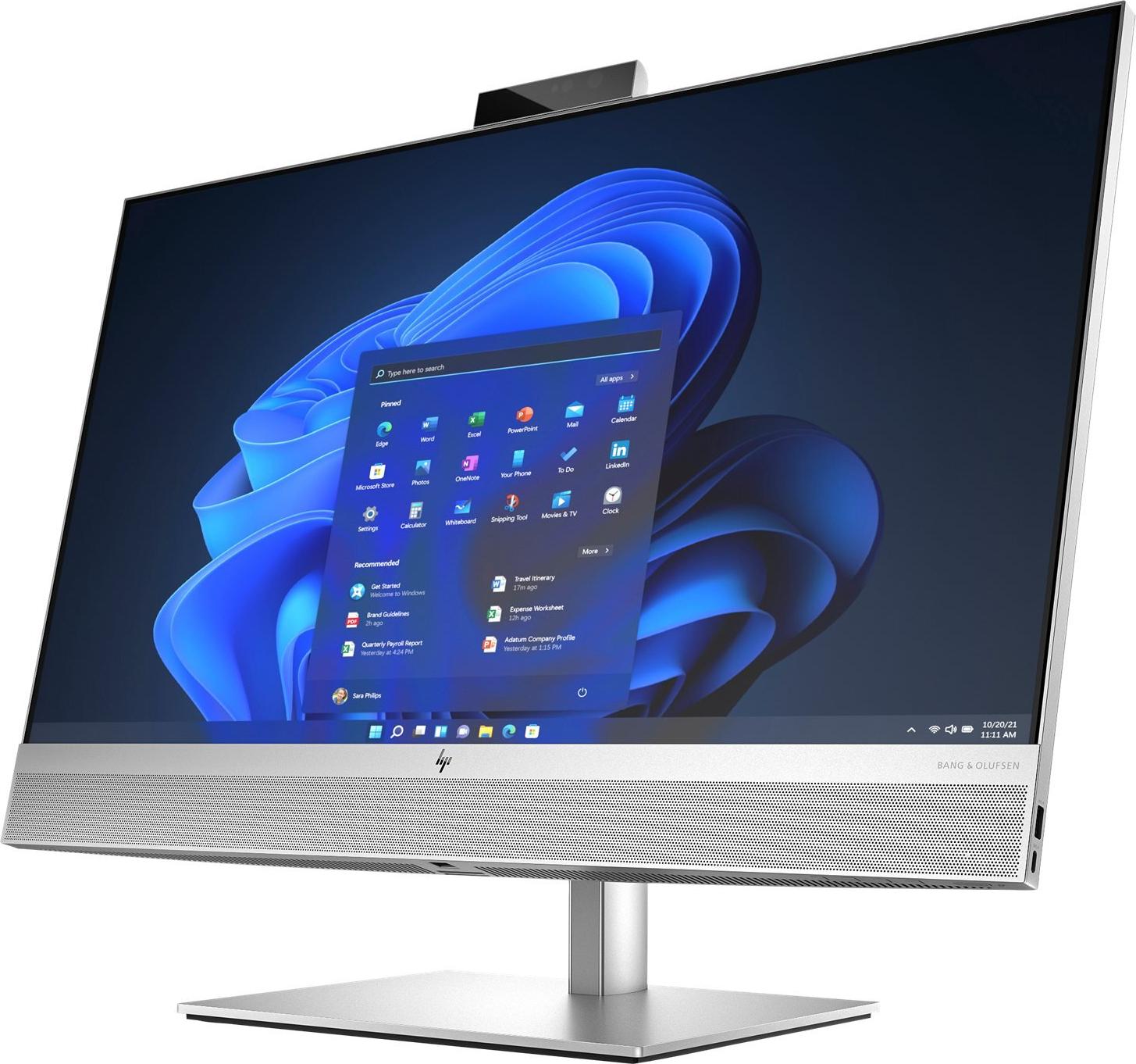 HP EliteOne 870 G9 27" Core i5-14500 16 GB RAM 512 GB SSD Silber