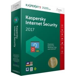 Kaspersky Internet Security 2017 2 Geräte Limited Edition (KL1941GBBFS-7LTD)