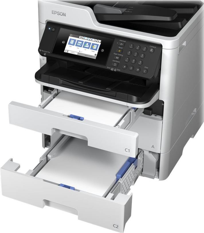 EPSON WorkForce Pro WF-C579RDTWF BAM MFP Print 34ppm Scan 30ipm Copy up to 24ipm Fax (C11CG77401AB)