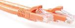 ACT Orange 20 meter U/UTP CAT6 patch cable snagless with RJ45 connectors. Cat6 u/utp snagless or 20.00m (IS1520)