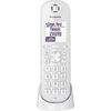 Panasonic KX-TGQ200 - Schnurloses Digitaltelefon - DECT\GAP - weiß (KX-TGQ200GW)