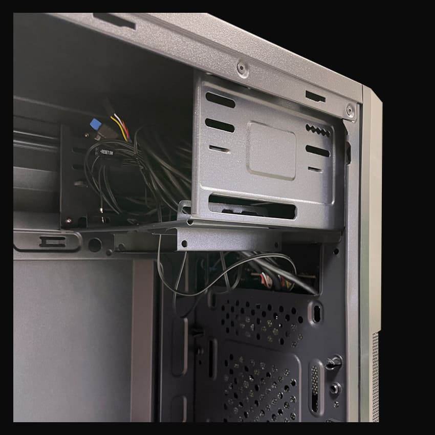 LC-Power 2004MB-V3 Micro-Tower Gehäuse Micro-ATX/Mini-ITX Schwarz
