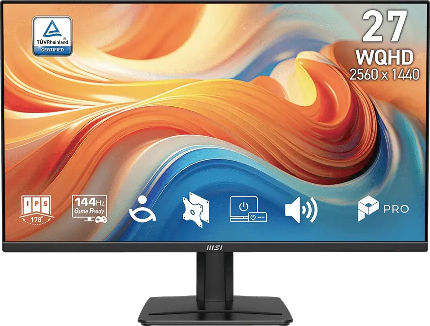MSI PRO MP275QDE E14 68,5 cm WQHD IPS-Monitor 144 Hz HDMI DP