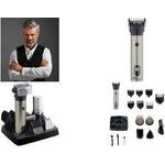 Little balance 6-in-1-Haarschneider Multi 6 Barber Bart-, Haar- und Körper-Haarschneider, mit oder ohne Kabel, - 1 Stück (8789)