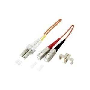EFB-Elektronik Duplex Jumper LC-SC 9/125µ, OS2, LSZH, gelb, 2.0mm, 3m Hersteller: EFB Elektronik (O0360.3)
