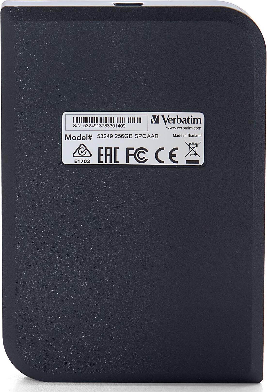 Verbatim Store 'n' Go Externe SSD 512 GB USB 3.2 Gen 1 Schwarz
