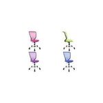 Topstar Kinder-Drehstuhl "TITAN JUNIOR", rosa / pink stufenlose Sitzhöhenverstellung mit Spezial-Kinder-Toplift, - 1 Stück (71487 S04)