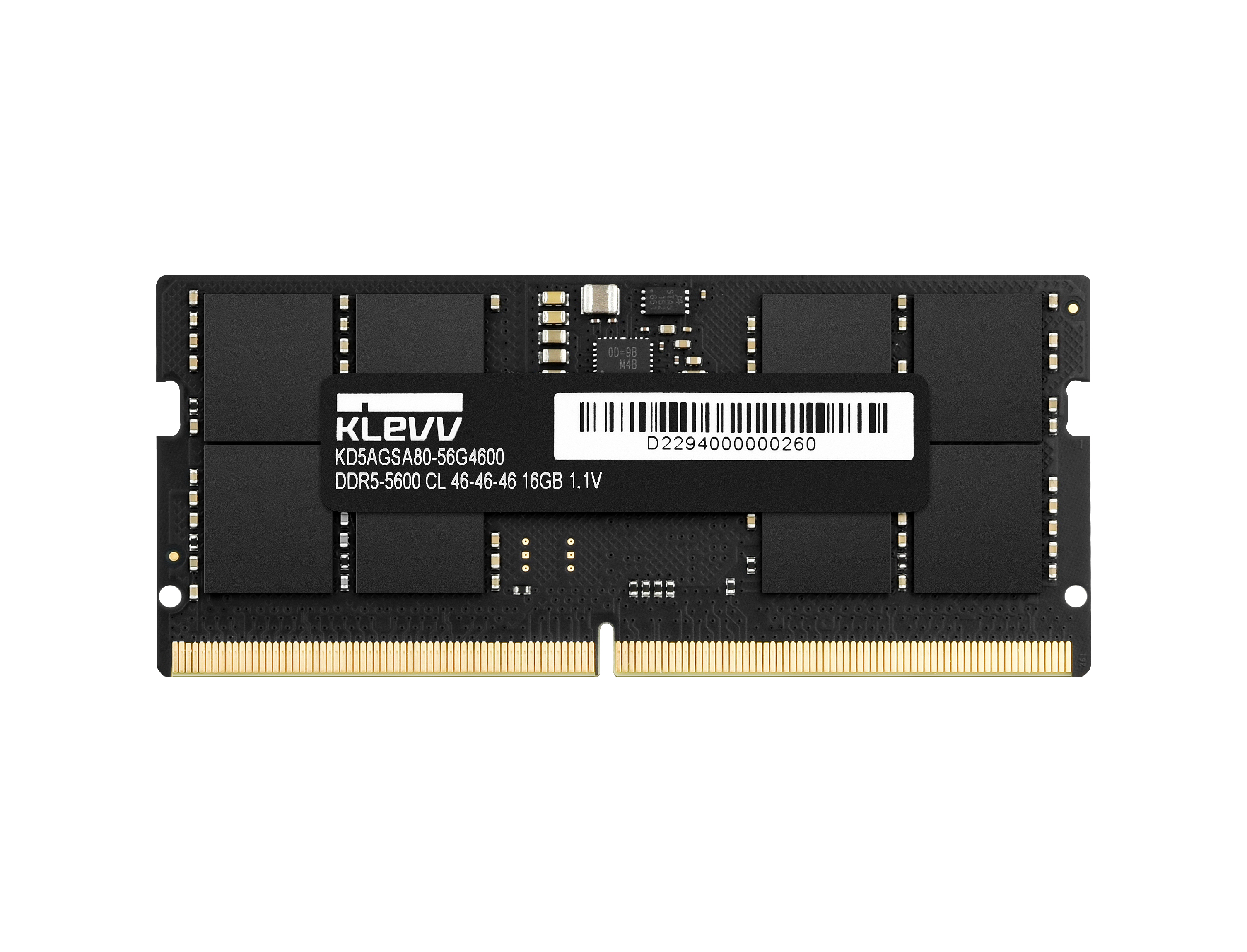 Klevv KD5AGSA80-56G4600 16 GB DDR5 SO-DIMM 5600 MT/s CL46