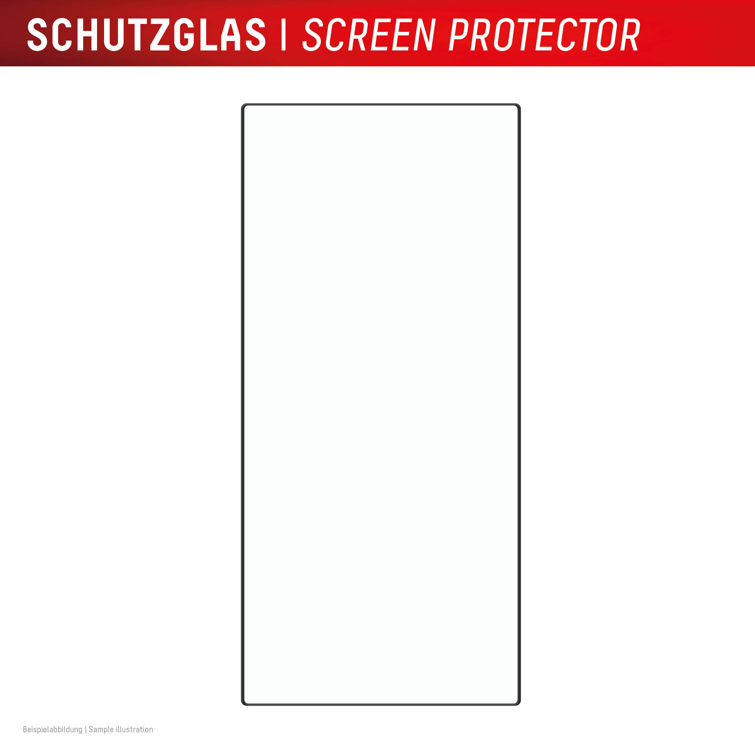 E.V.I. DISPLEX Premium Glass FCAR Samsung Galaxy S24 Ultra Schwarz, Transparent