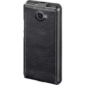 Hama Smart Case - Flip-Hülle für Mobiltelefon - Leder - Schwarz - für Huawei Y7