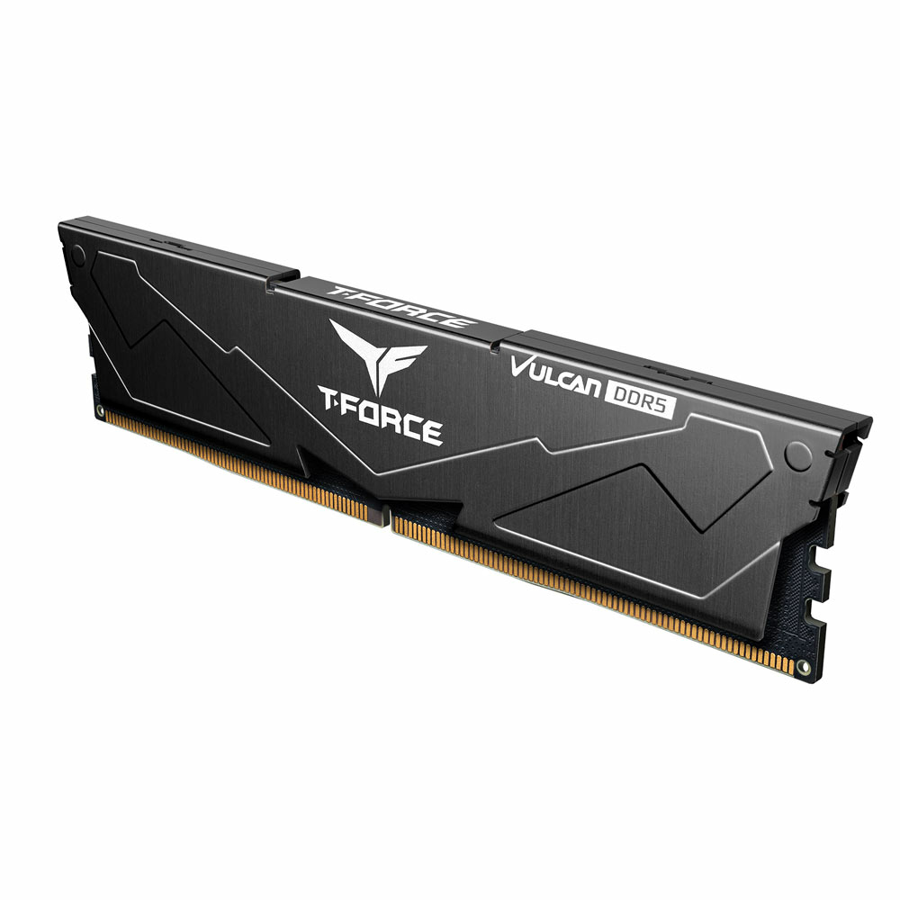 T-FORCE Vulcan DDR5 32 GB RAM Kit 2 x 16 GB 6000 MHz CL30 Schwarz
