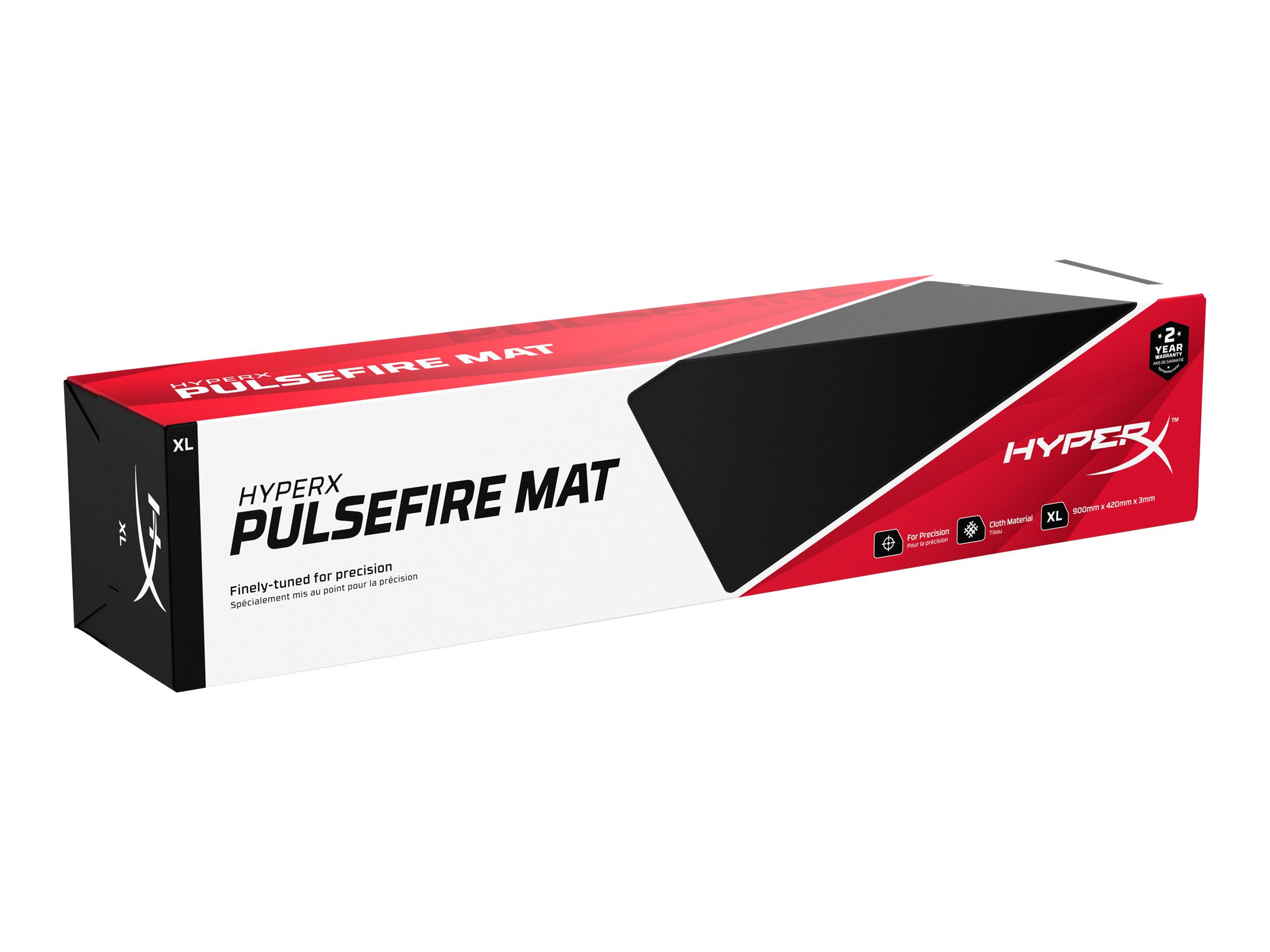 HyperX Pulsefire Mat Mauspad XL 900 mm x 420 mm Schwarz