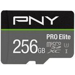 PNY PRO Elite Flash-Speicherkarte (microSDXC-an-SD-Adapter inbegriffen) (P-SDU256V31100PRO-GE)
