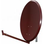 Televes Die neuen Easy-Line Satellitenantennen aus pulverbeschichteten Aluminiumerfüllen die von gewohnten Qualitäts- und Leistungsstandards.Die Rückenhalterung, der Feedarm und der LNB-Halter sind alle in derFarbe des Reflektors lackiert. (793304)