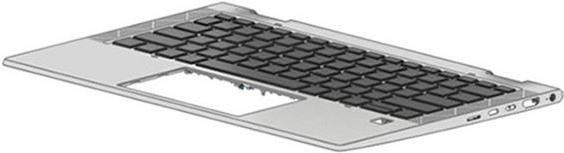 HP Cover Top w/ Keyboard CP BL FR (M46071-051)