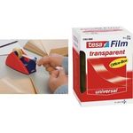 tesa Film, transparent, 15 mm x 66 m Klebefilm aus PP-Folie, gute Klebkraft, leicht abrollbar (57372-00002-00)