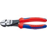 Knipex TwinForce 73 72 180 Werkstatt Kraft-Seitenschneider mit Facette 180 mm