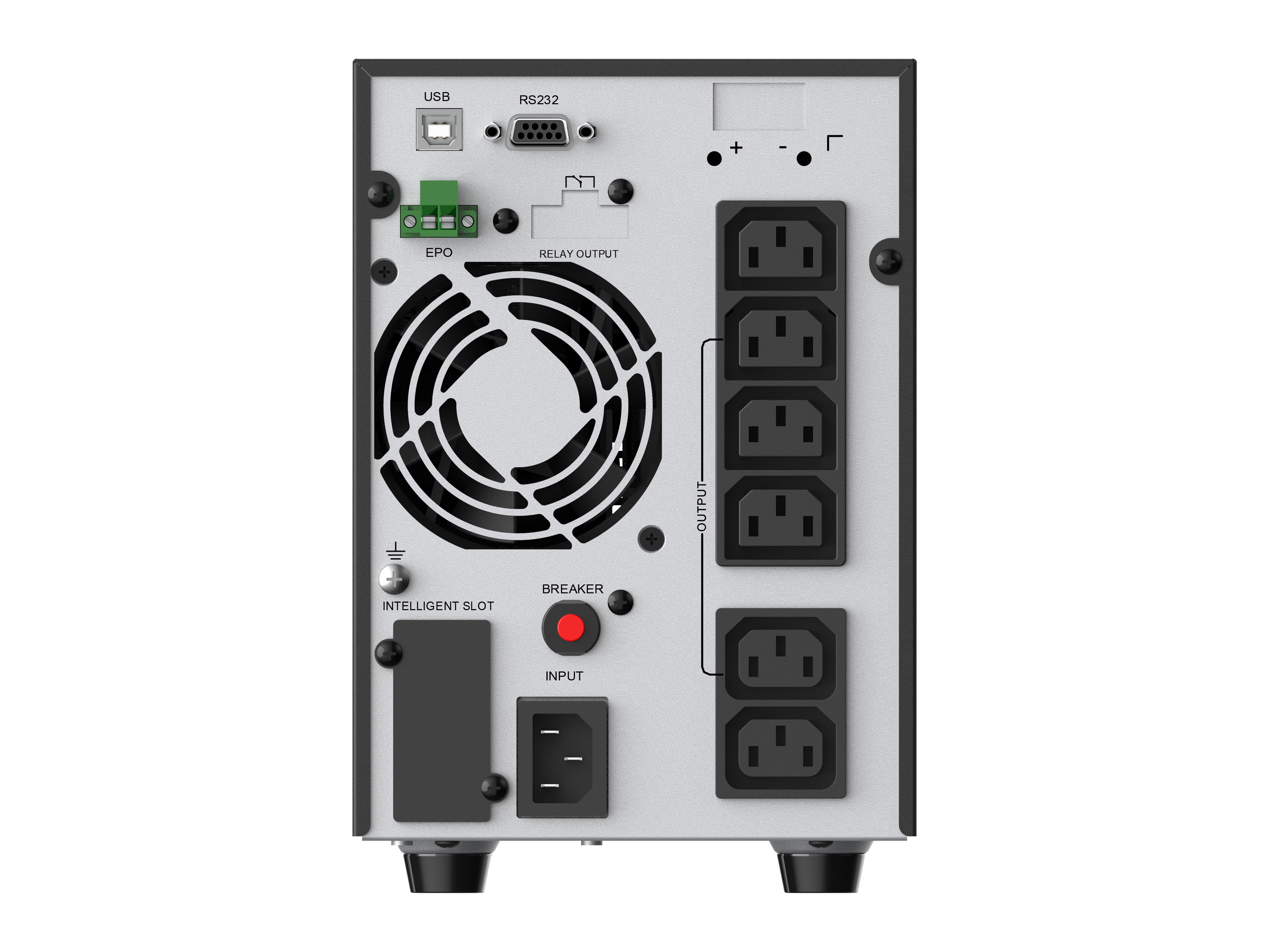 Conceptronic ZEUS52E2K 2000 VA 1800 W Online Tower USV Schwarz