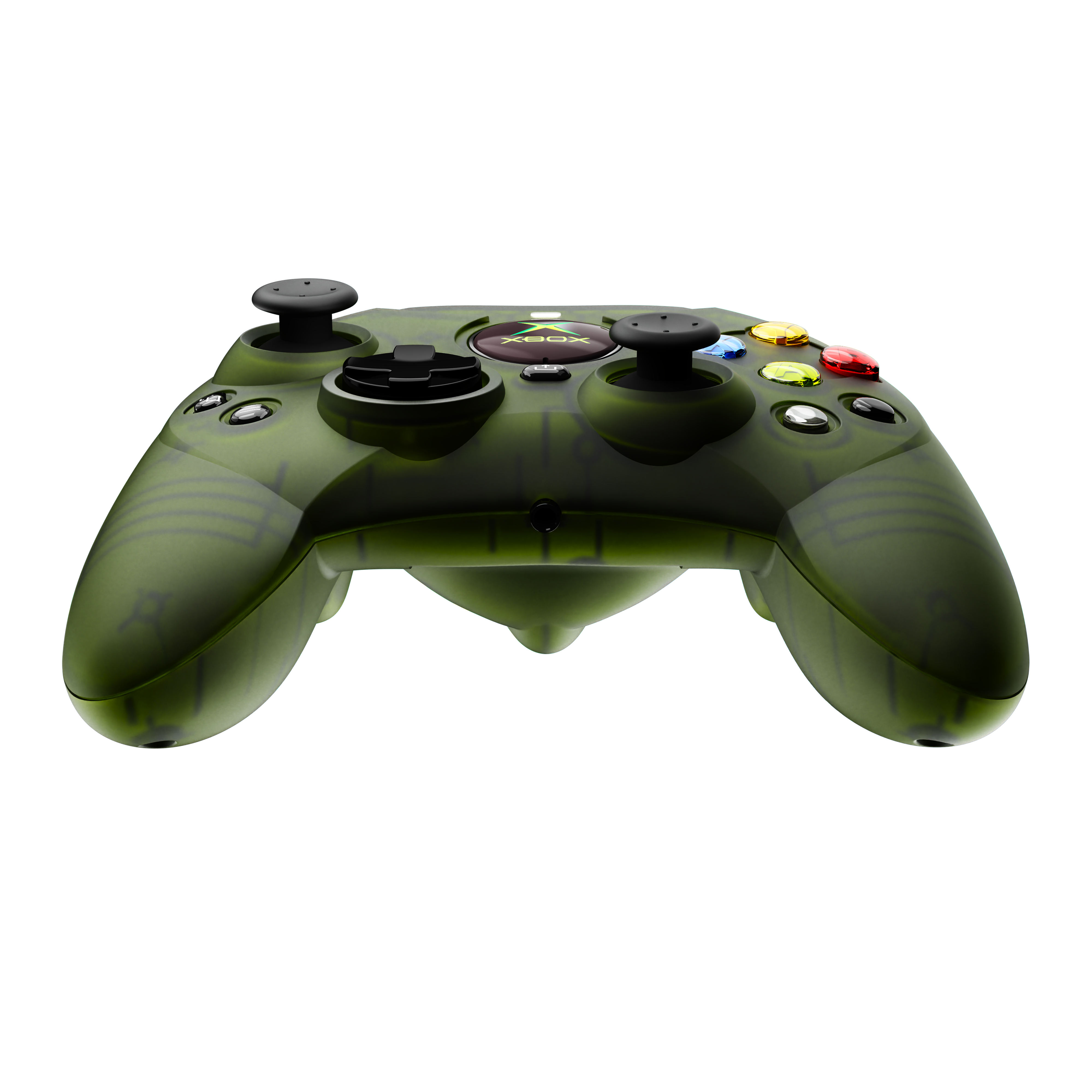 Hyperkin DuchesS kabelgebundener Controller für Xbox Grün, Transparent