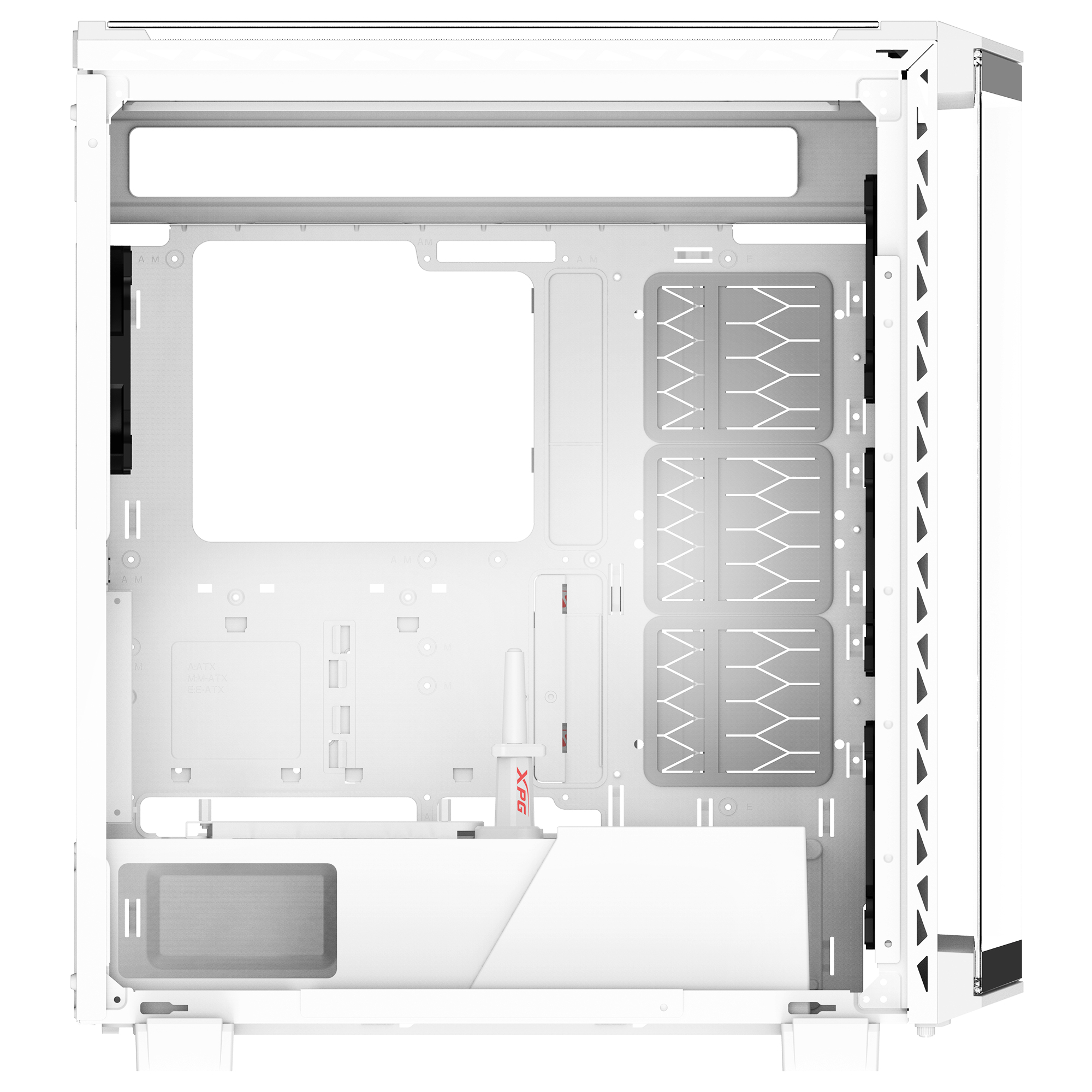XPG BATTLECRUISER II ST Midi-Tower ATX/EATX/micro-ATX/Mini-ITX Beleuchtung Weiß