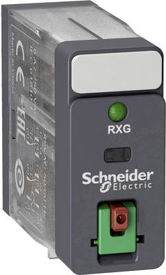 RXG22P7 - Interface-Relais mit LED, 2 Wechsler, 230 V, 5 A (RXG22P7)