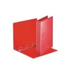 Esselte Präsentations-Ringbuch Essentails, A4, rot, 4D-Ring Mechanik, Rückenbreite: 50 mm, Ringdurchmesser: 30 mm (49713)