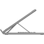 UNITEK VERSTELLBARER LAPTOP-STÄNDER + HUB (D1137AGY01)