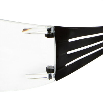 3M SecureFit 425 Schutzbrille +2,5 Dioptrien Schwarz/Grün