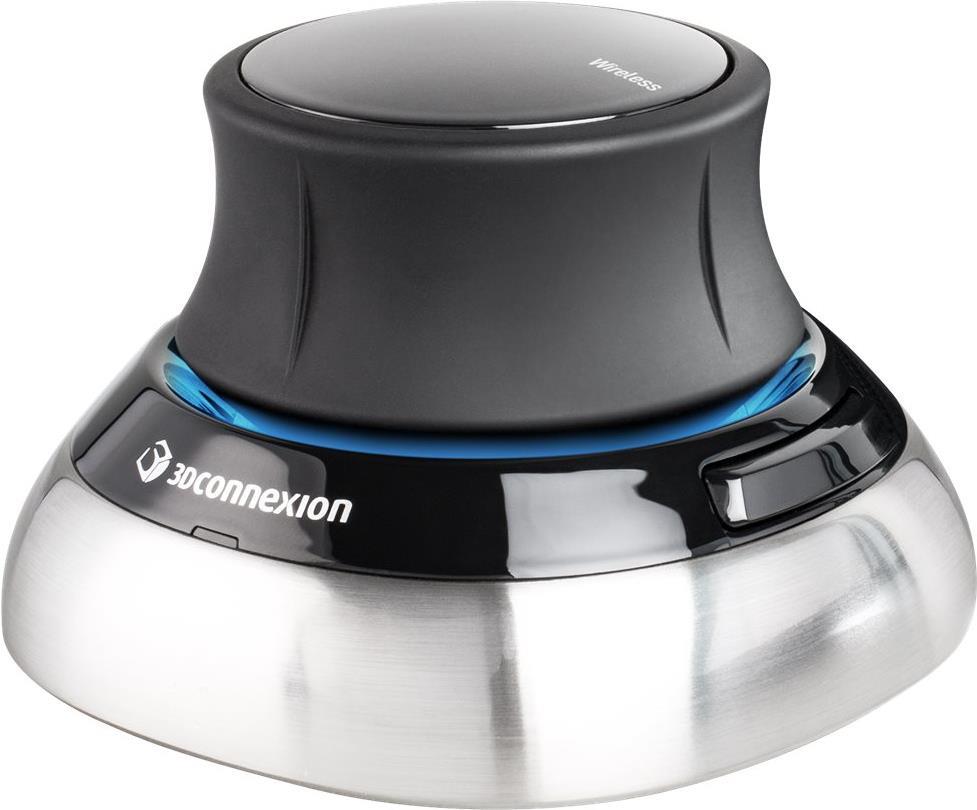 3Dconnexion Wireless 3D Mouse SpaceMouse Beidhändig verwendbar 3DX 