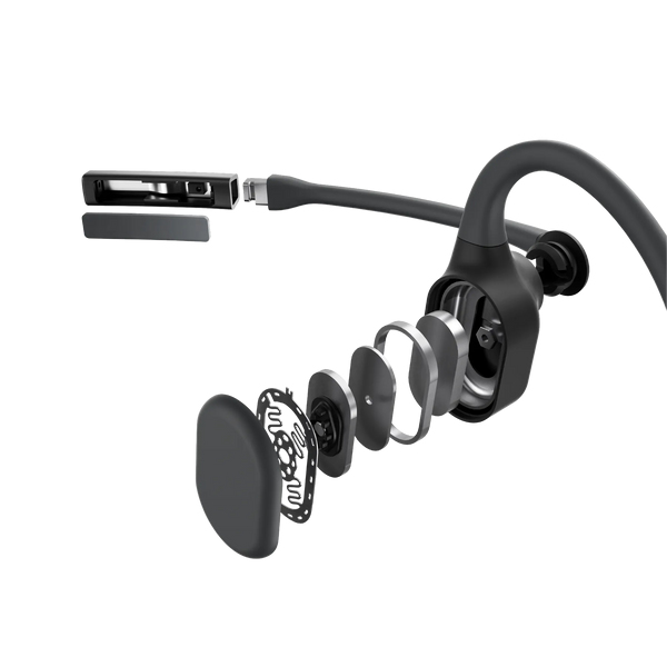 Shokz OpenComm2 UC Headset 16 h Schwarz