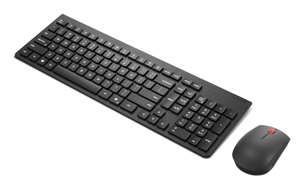 Lenovo Essential Wireless Combo Gen 2 Tastatur- und Maus-Set 2,4 GHz QWERTZ Deutsch Schwarz