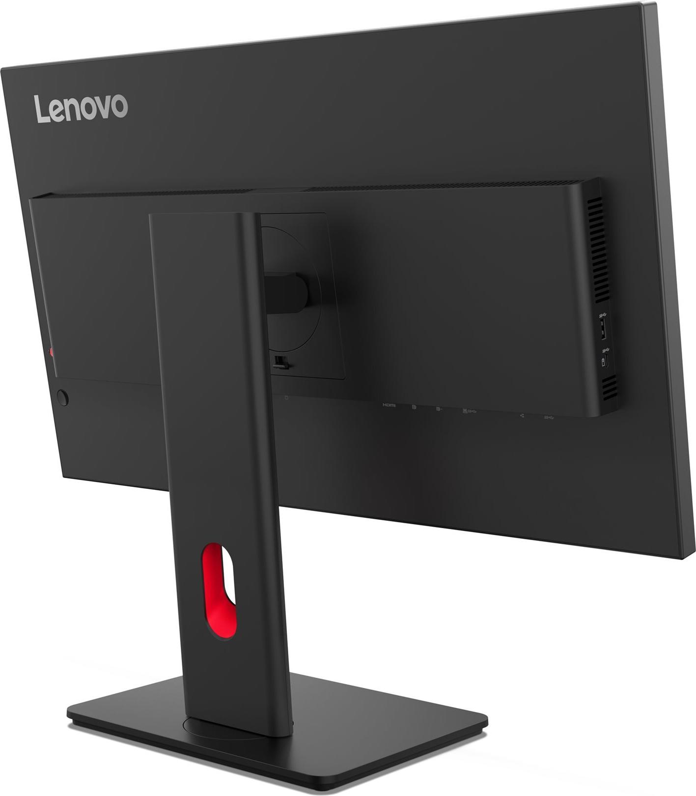 Lenovo ThinkVision T27qd-40 27" QHD IPS Monitor Finsternis schwarz