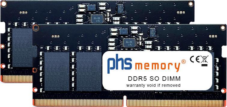 PHS-memory 16GB (2x8GB) Kit RAM Speicher kompatibel mit HP ZBook Firefly 14 G10 A DDR5 SO DIMM 5600MHz PC5-44800S (SP533176)