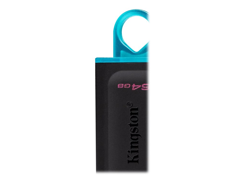 Kingston DataTraveler Exodia 64 GB USB 3.2 Gen 1 Schwarz, Türkis