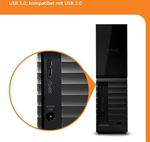 WD My Book Externe Festplatte 18 TB USB 3.0 Schwarz