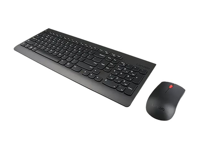 Lenovo Essential Wireless Combo Gen 2 Tastatur-und-Maus-Set Kabellos 2,4 GHz QWERTZ Schwarz
