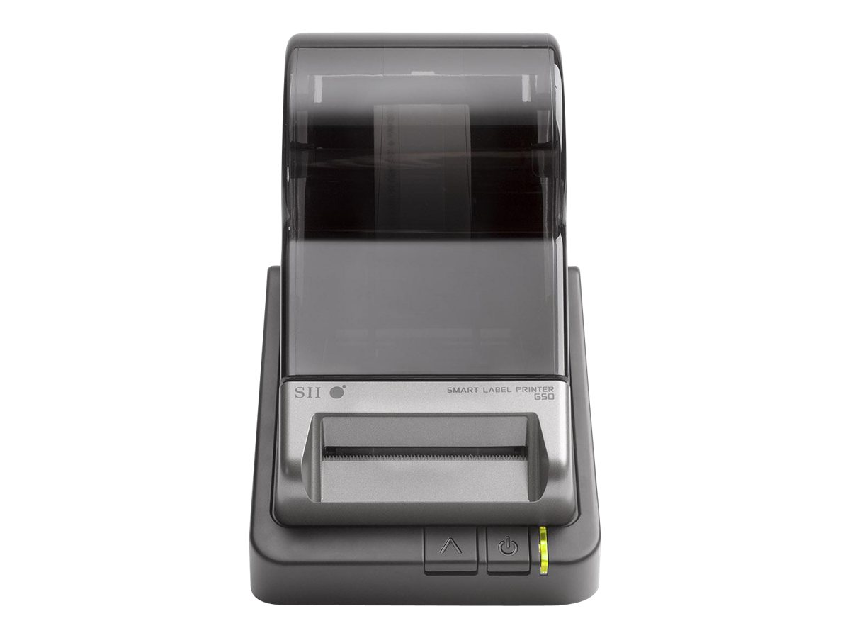 Seiko Instruments Smart Label Printer 650SE Etikettendrucker Thermodirekt 300 dpi 100 mm/s USB RS-232 Schwarz, Grau