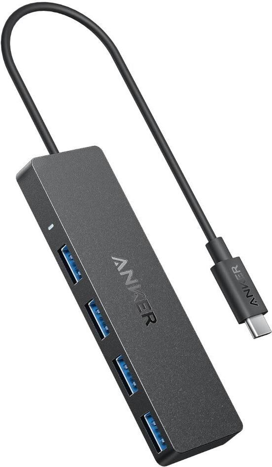 HUB Anker A8309G11 | USB-C - 4x USB-A, 5 Gbps (A8309G11)