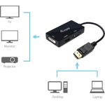 Equip DisplayPort-zu-VGA- / -HDMI- / -DVI-Adapter (133441)