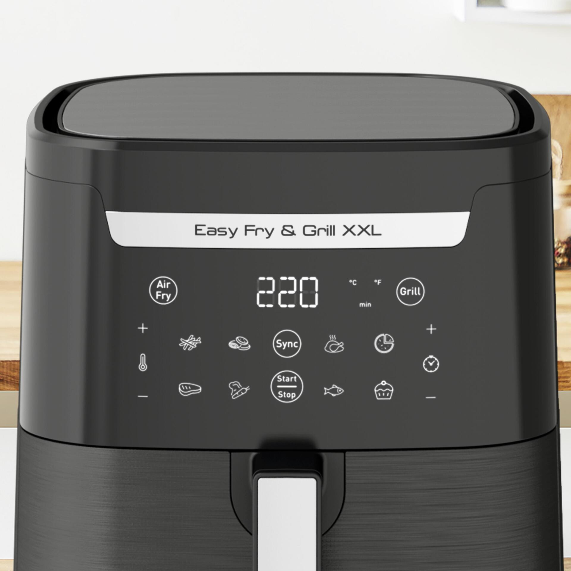 Tefal Easy Fry & Grill XXL EY801815 6,5 l Heißluftfritteuse Schwarz