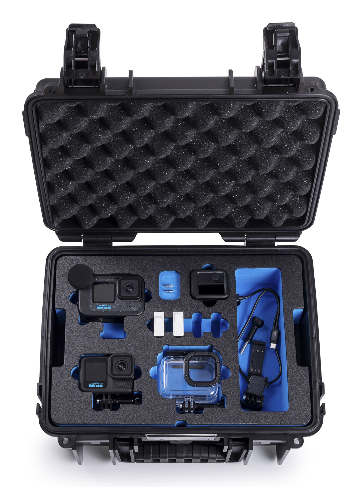 B&W action.case PP.117.GoPro13 Hartschalenkoffer Schwarz