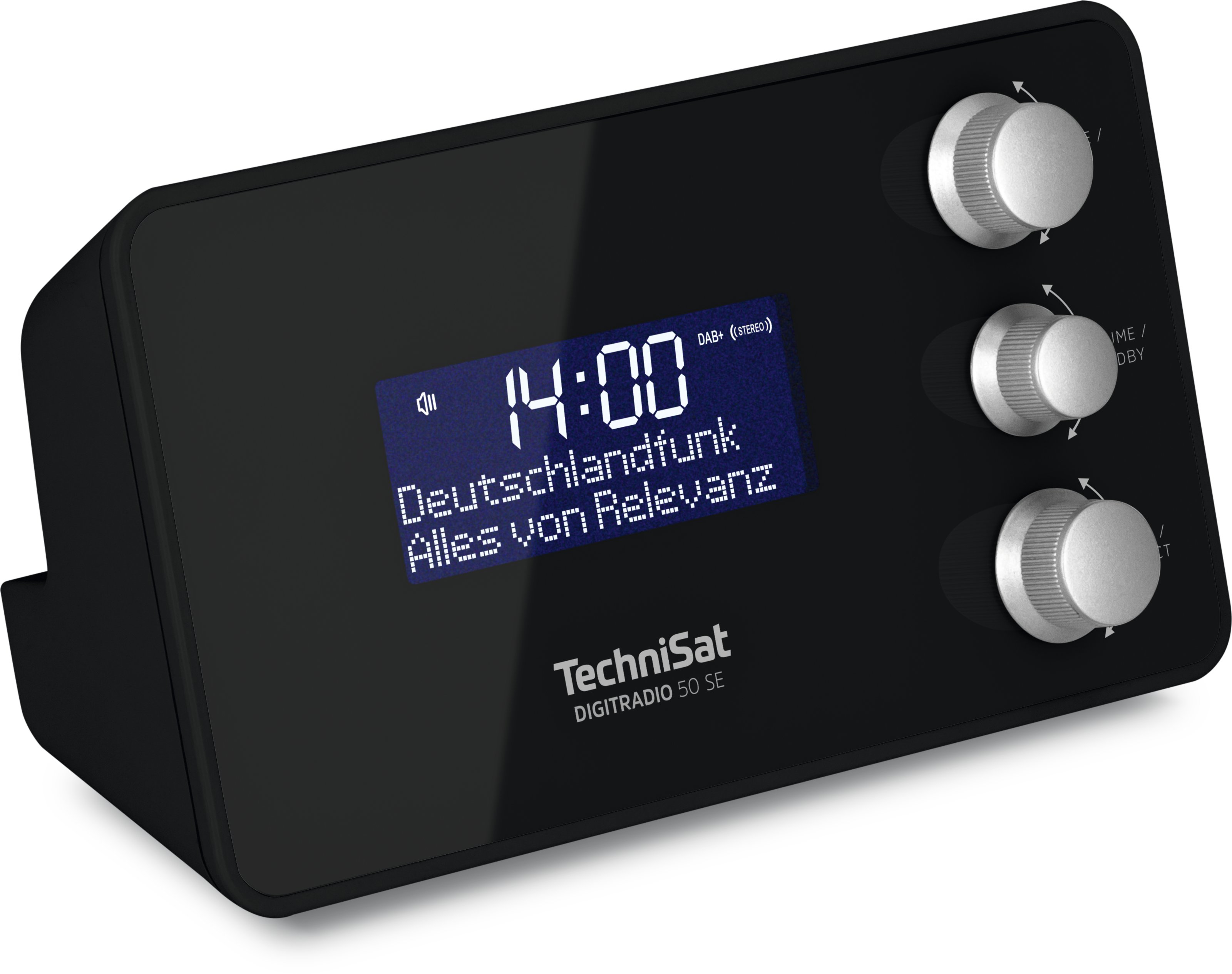 TechniSat DigitRadio 50 SE Radiouhr DAB+/FM Schwarz