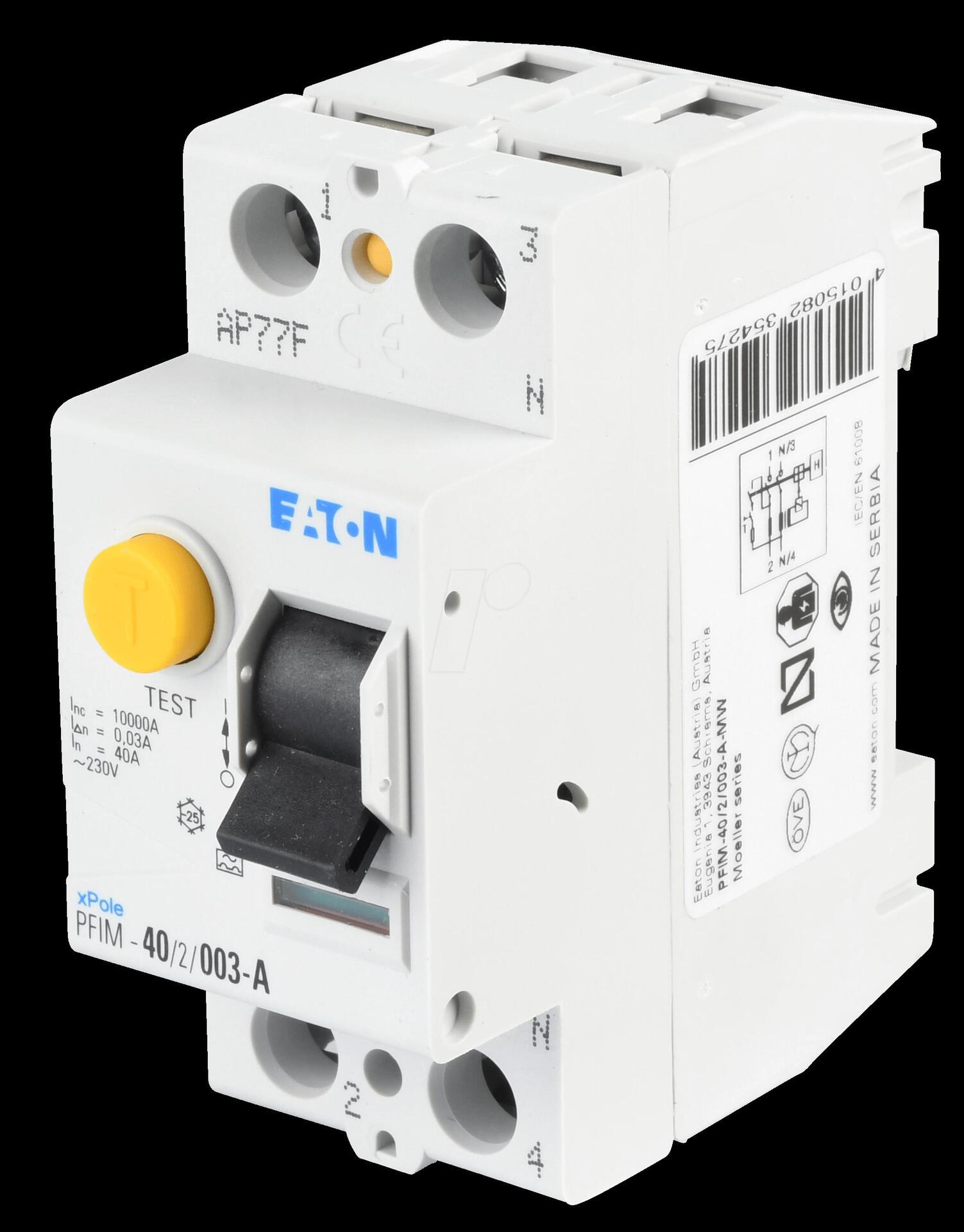 Eaton FI-Schutzschalter (PFIM-40/2/003-A-MW)