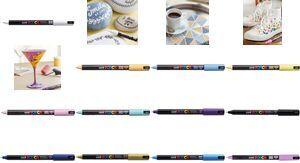 POSCA Pigmentmarker PC-1MR, gelb Strichstärke: 0,7 mm, wasserfest, geruchfrei, Licht-, - 1 Stück (PC1MR J)