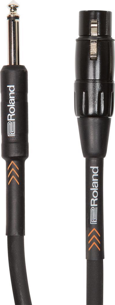 Roland RMC-B20-HIZ Audio-Kabel 6 m 6.35mm XLR Schwarz (210350099)